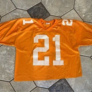Orange Football Jersey with Number 21